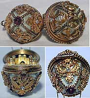 Gatchina Palace Faberge style Egg