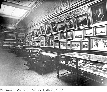 William T. Walters' Picture Gallery, 1884