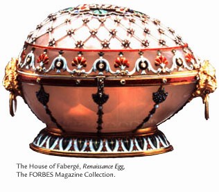 The House of Faberge, Renaissance Egg / The FORBES Magazine Collection.
